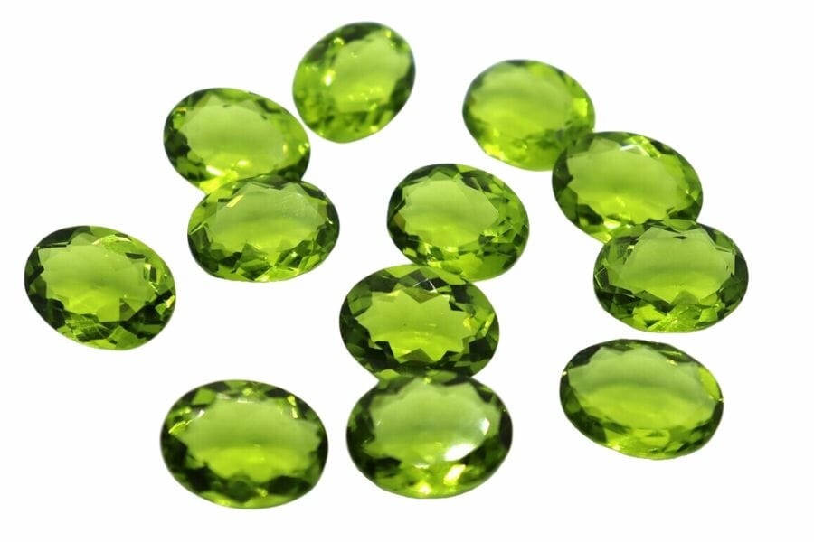 Peridot, the birthstone of August, blooms with new beauty in the emerald green of summer